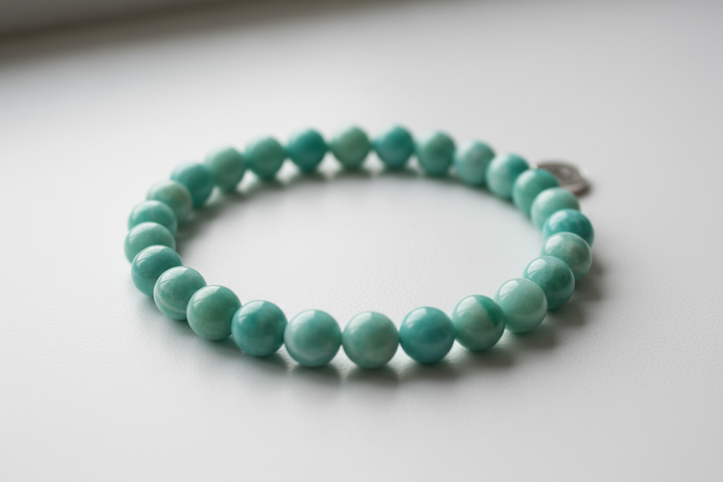 bracciale 6mm amazzonite