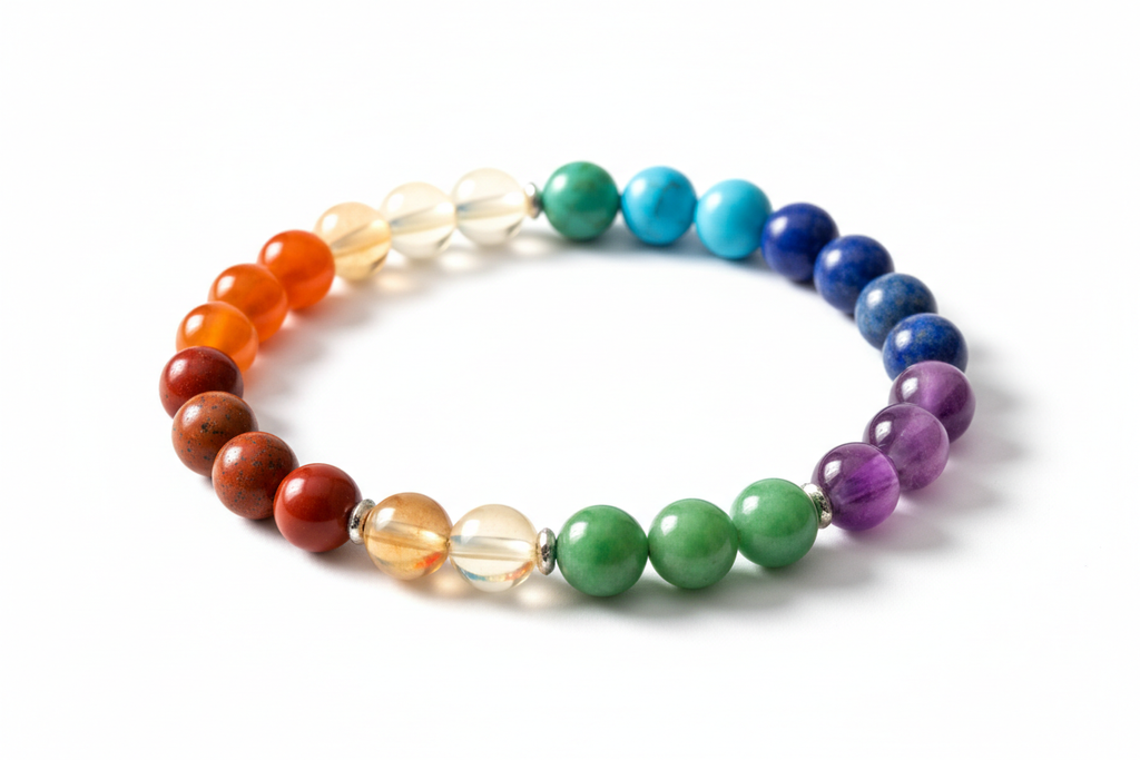 Bracciale 7chakra 8mm